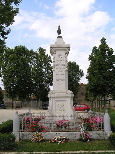 Oorlogsmonument Villefagnan