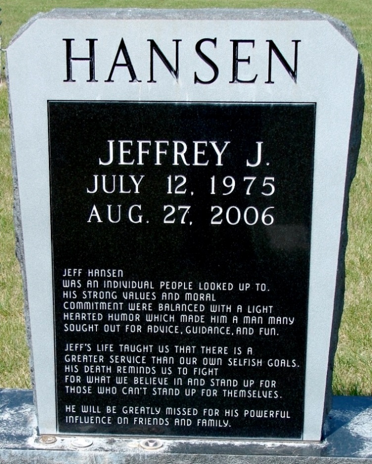 American War Grave Minden Cemetery #1