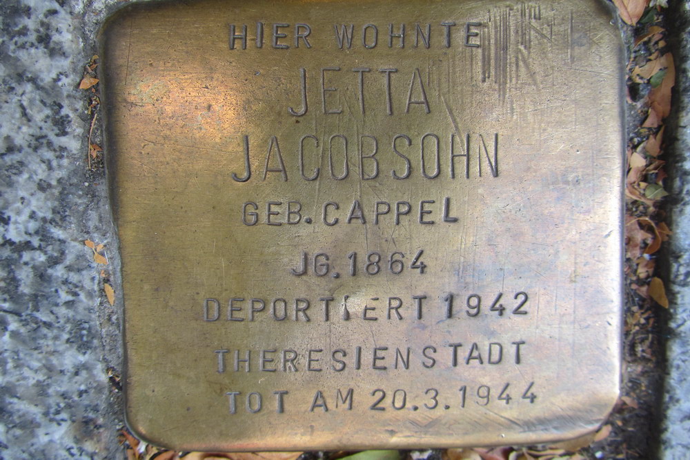 Stolperstein Sankt-Apern-Strae 6