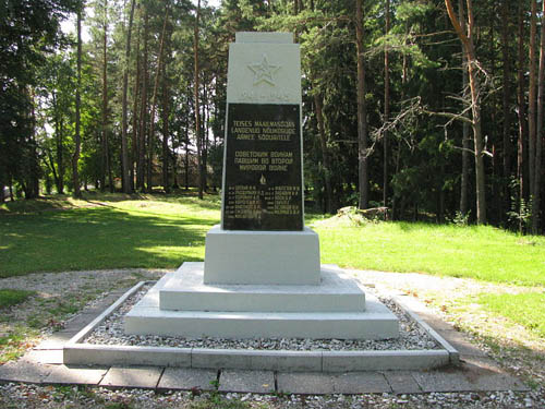 Mass Grave Soviet Soldiers Tõrva