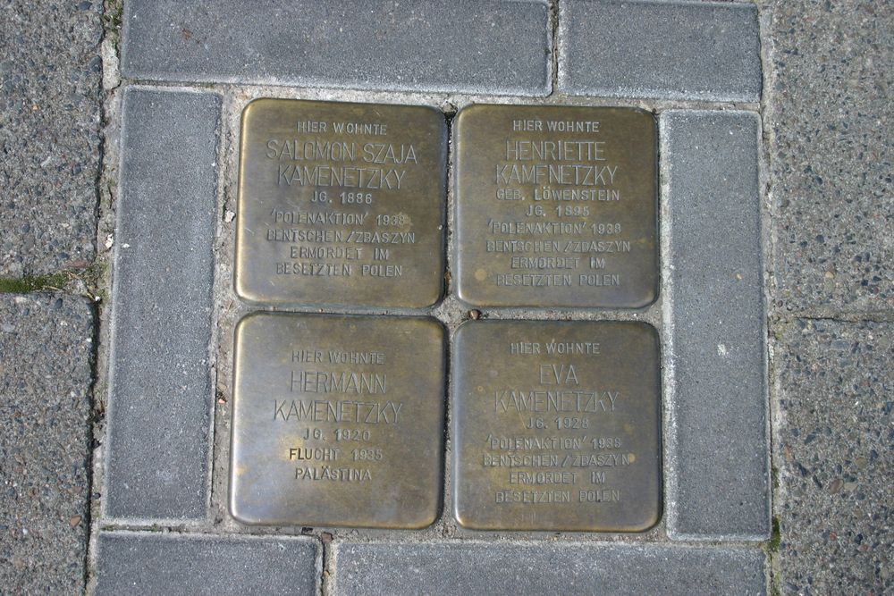 Stolpersteine Knigstrae 2