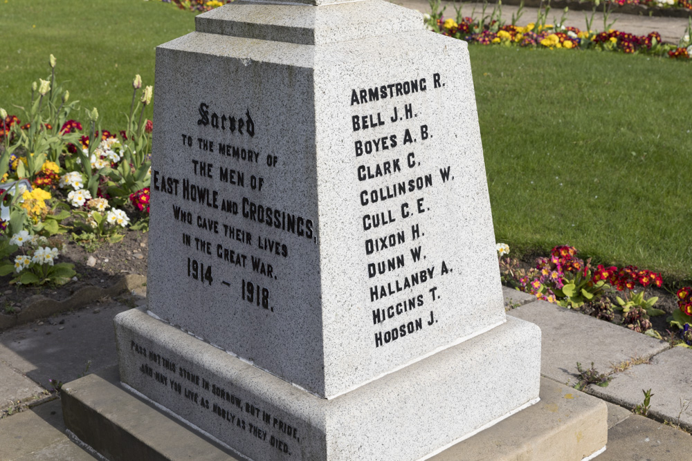 War Memorial Easthowle and Crossings #3