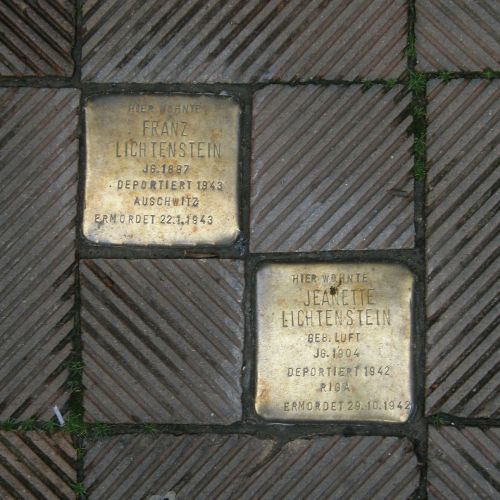 Stolpersteine Mommsenstrae 50 #1