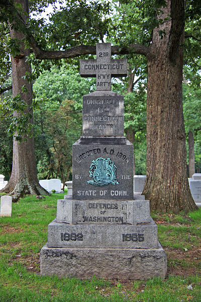 Monument 2d Connecticut Heavy Artillery Arlington National Cemetery #1