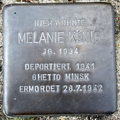 Stolpersteine Dwoberger Strae 47 #3