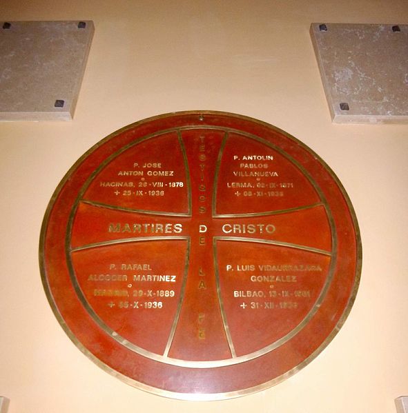 Memorial Murdered Clergymen Church of Nuestra Señora de Montserrat