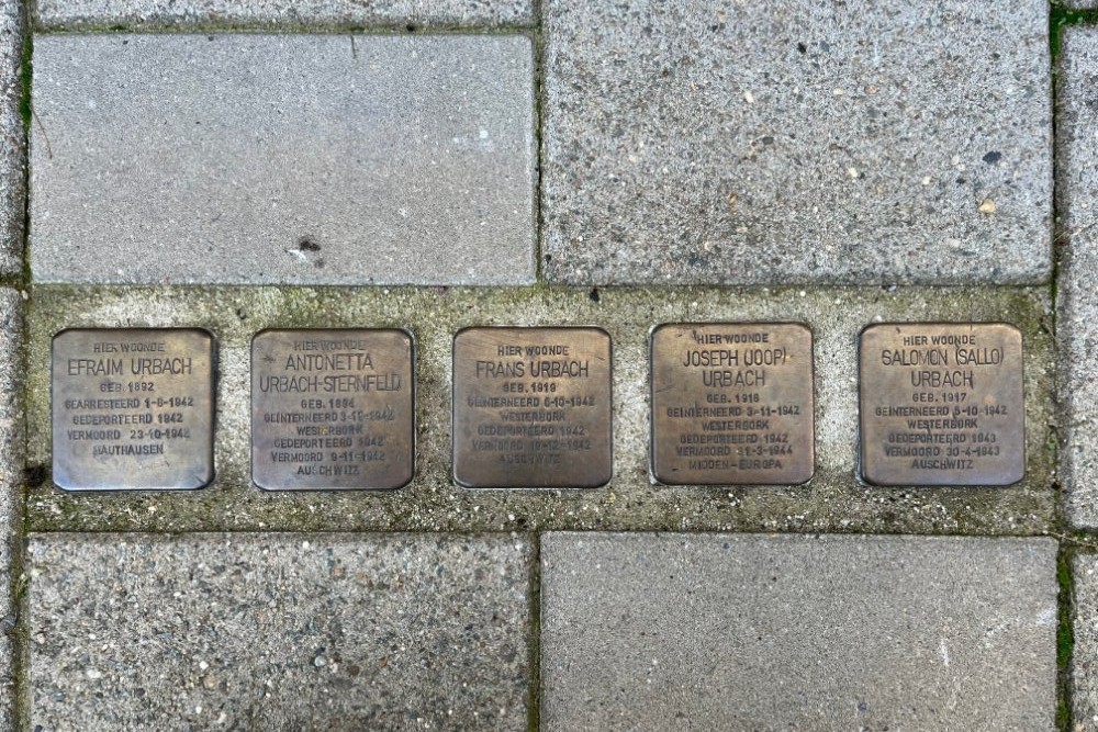 Stolpersteine Everhardt van der Marckstraat 42 #1