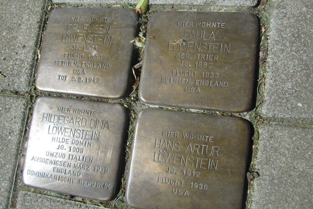 Stolpersteine Riehler Straße 23 #1