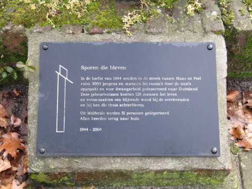 Monument 'Tracks that Were' Melderslo