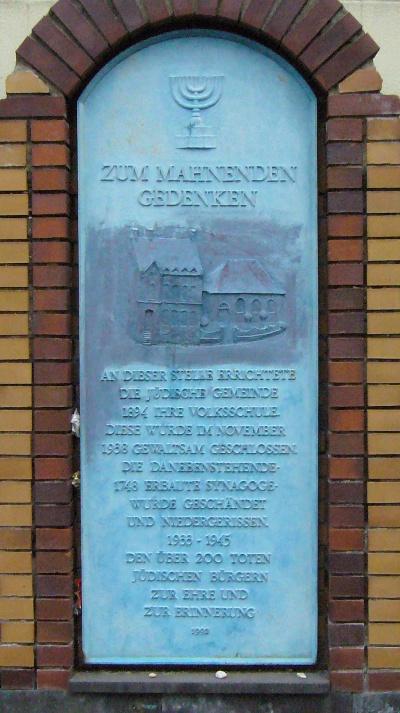 Monument Synagoge Neuwied #2