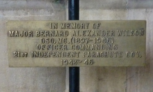 Memorial Major Bernard Alexander Wilson #2