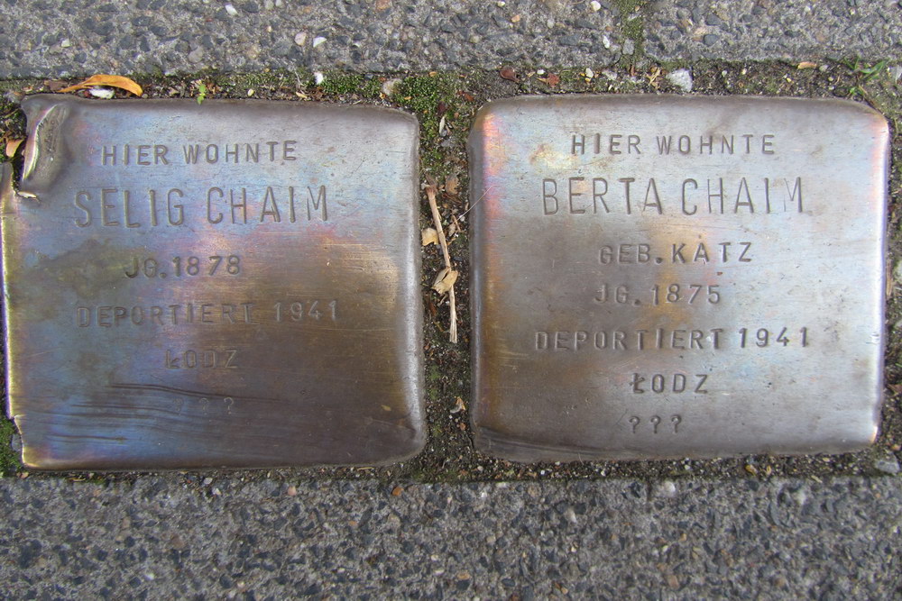 Stolpersteine Dasselstrae 47 #1