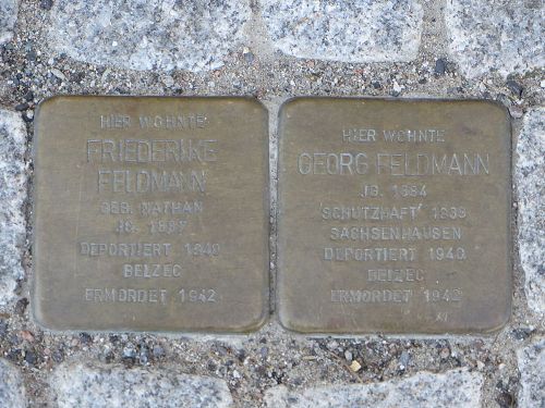 Stolpersteine Gützkower Straße 39