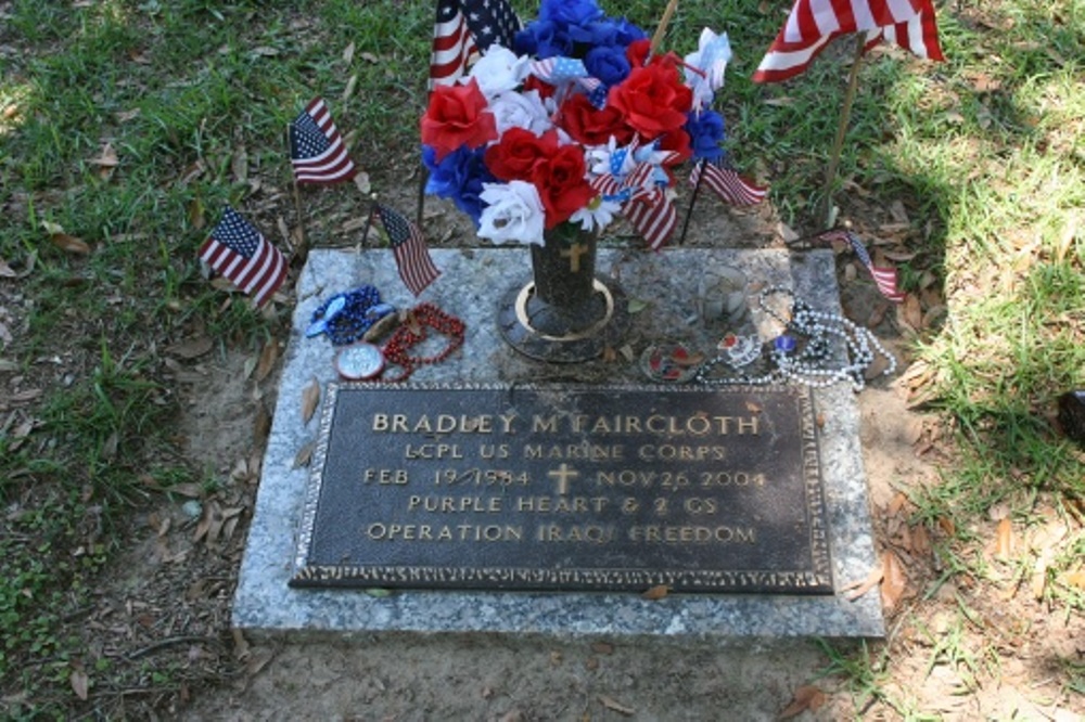 American War Grave Mobile Memorial Gardens Cemetery
