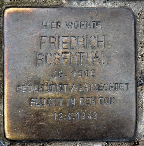 Stolpersteine Englerallee 6 #2