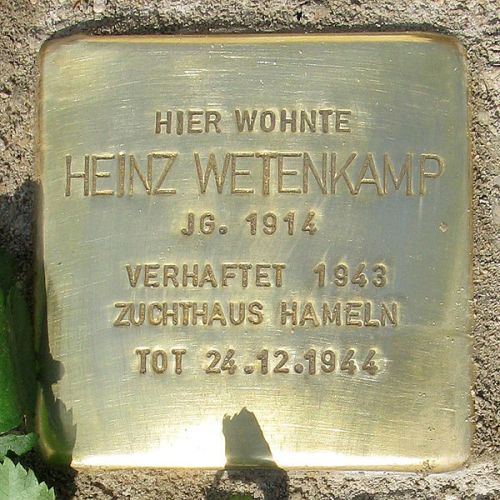 Stolperstein Brunnenweg 5 #1