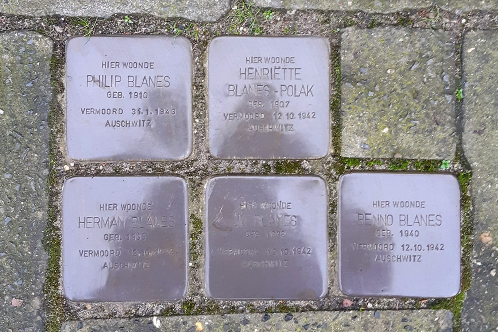 Stolpersteine Van Lennepstraat 24 #1