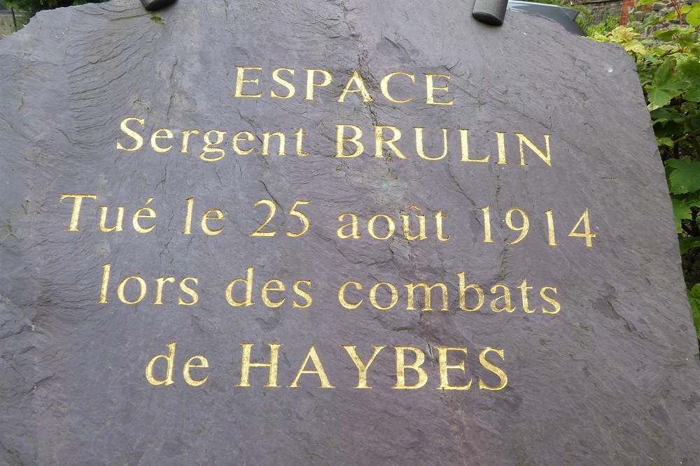 Gedenkteken Abdon Brulin Haybes #4