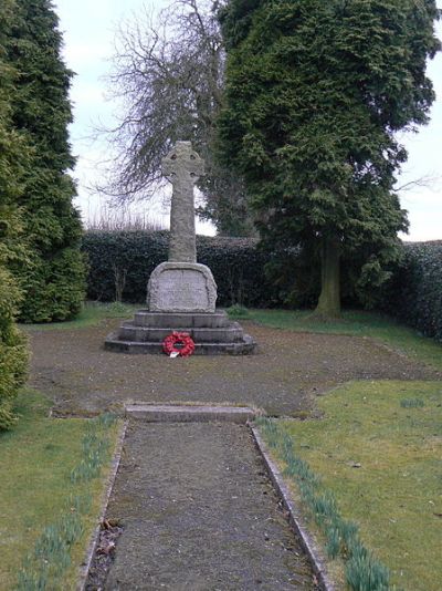 Oorlogsmonument Snarestone