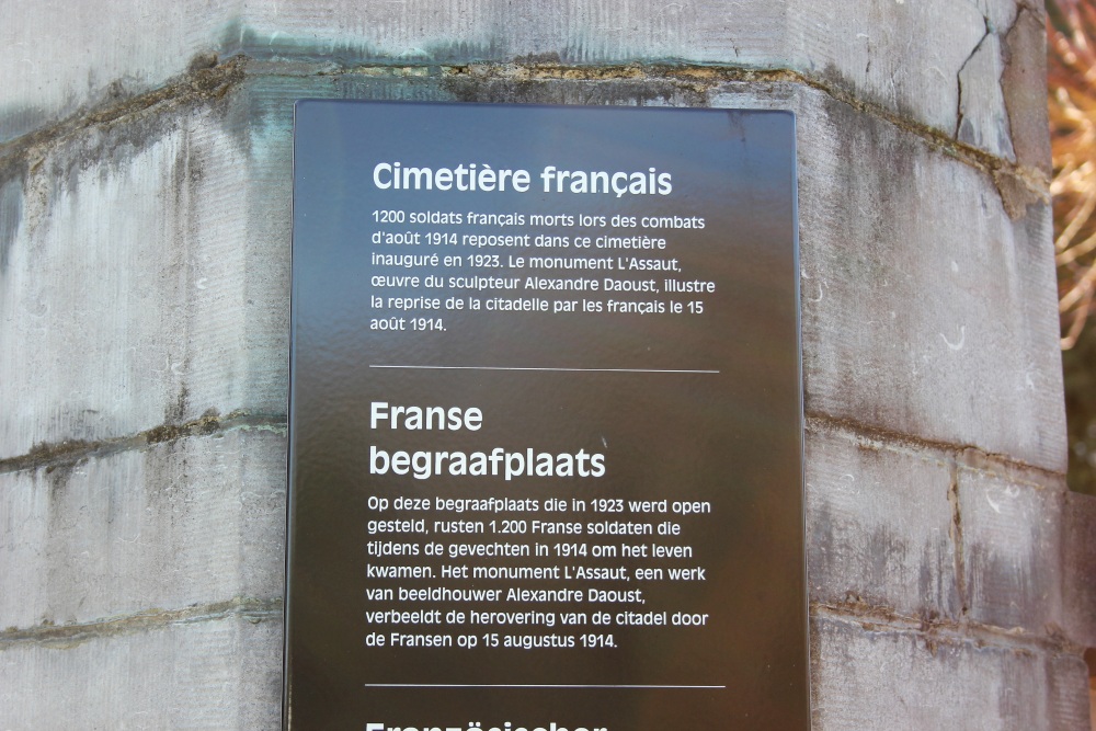 French War Cemetery Citadelle Dinant