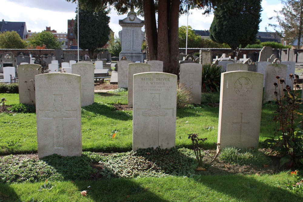 Oorlogsgraven van het Gemenebest La Louvière #4