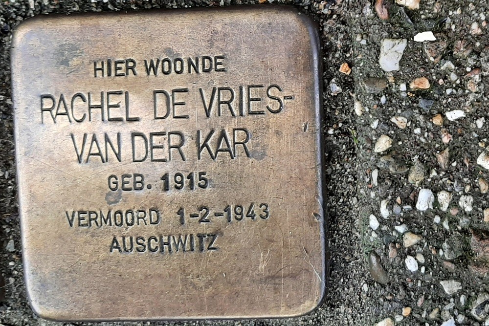 Stolpersteine Nieuwe Prinsengracht 114 #3