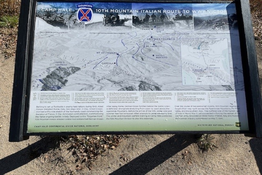 Camp Hale Information Panels (South) #4