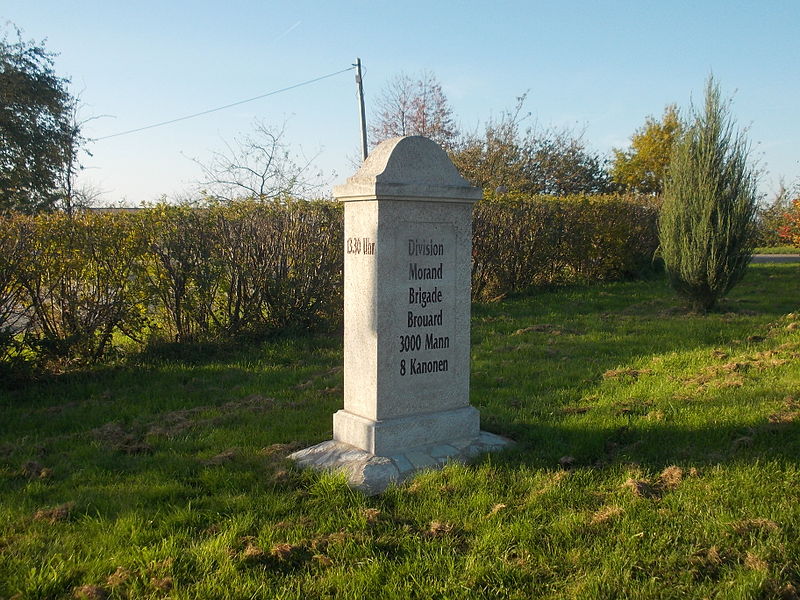 Remembrance Stone Battle of Auerstedt #1