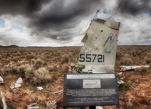 Crashlocatie Grumman A-6 Intruder Bomber