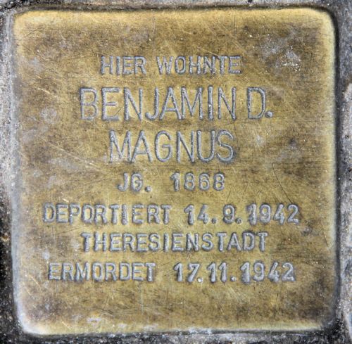 Stolperstein Joachim-Friedrich-Strae 49