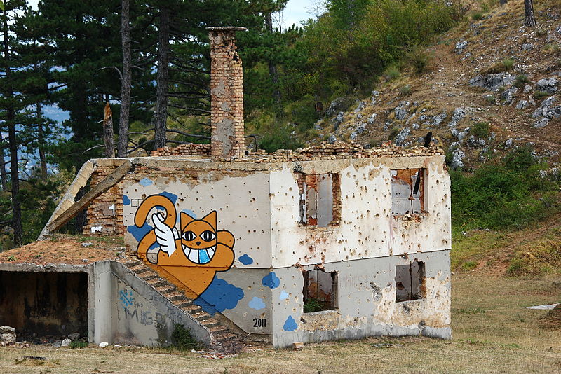 Destroyed House Sarajevo #1