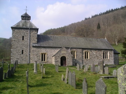 Commonwealth War Graves St. Melangell Churchyard #1