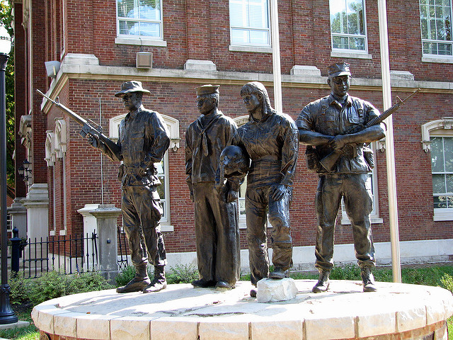 Armed Forces Statue