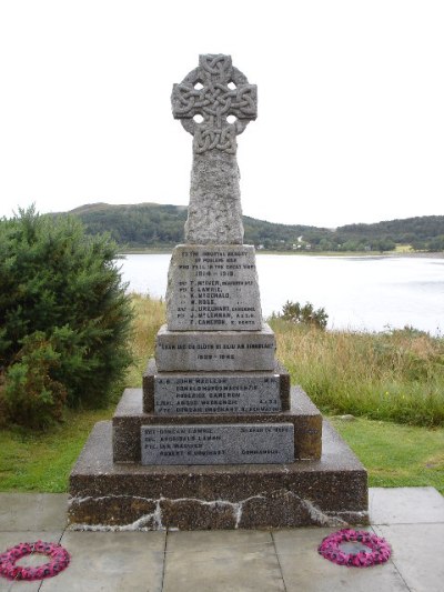 Oorlogsmonument Poolewe #1