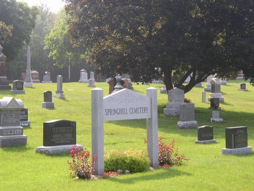 Commonwealth War Graves Spring Hill Cemetery