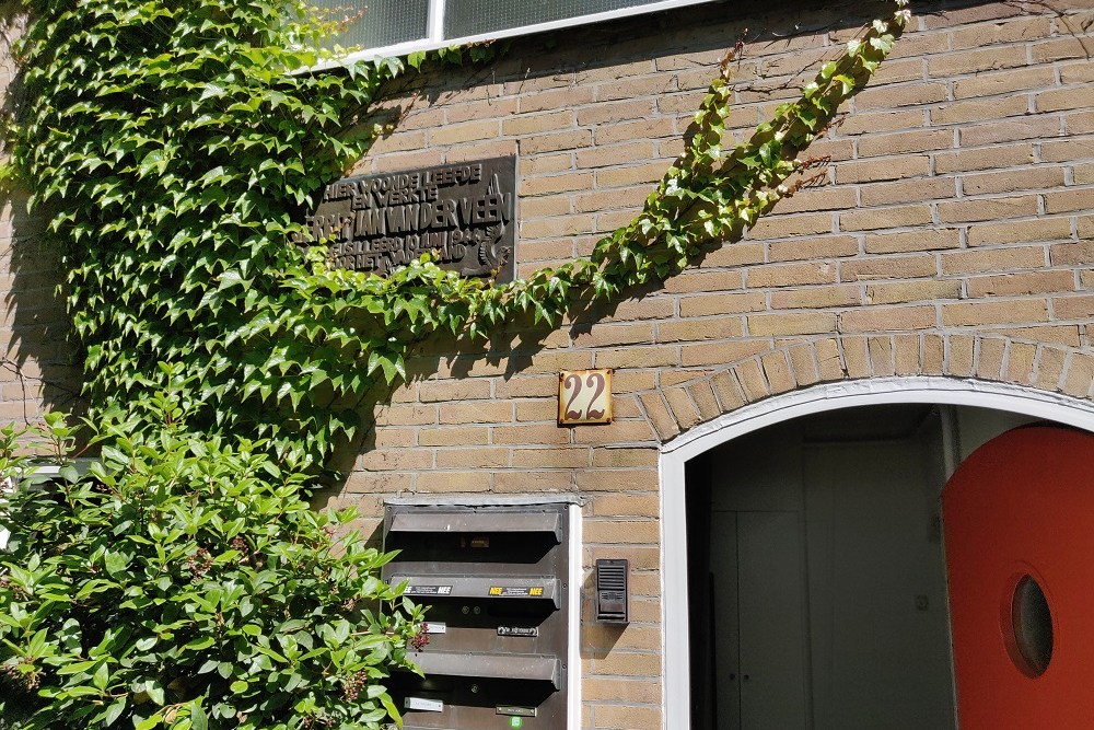 Monument Voormalig Woonhuis Gerrit van der Veen Zomerdijkstraat #3