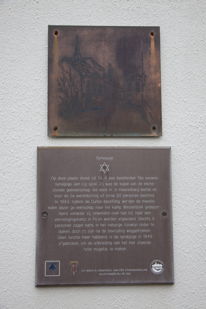Plaquette voormalige Synagoge #2