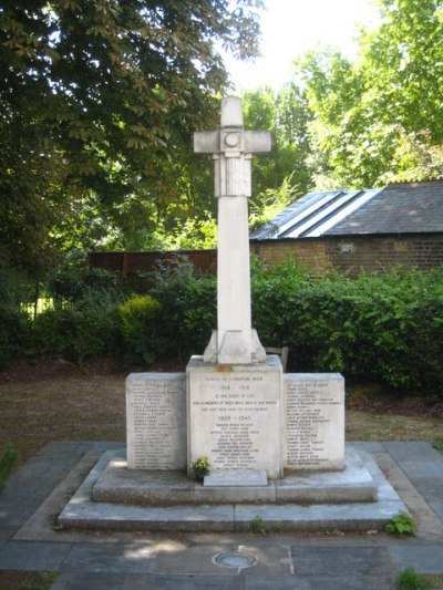 Oorlogsmonument Hampton Wick #1