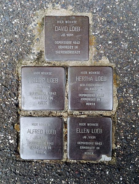Stolpersteine Brunnenstraße 47 #1