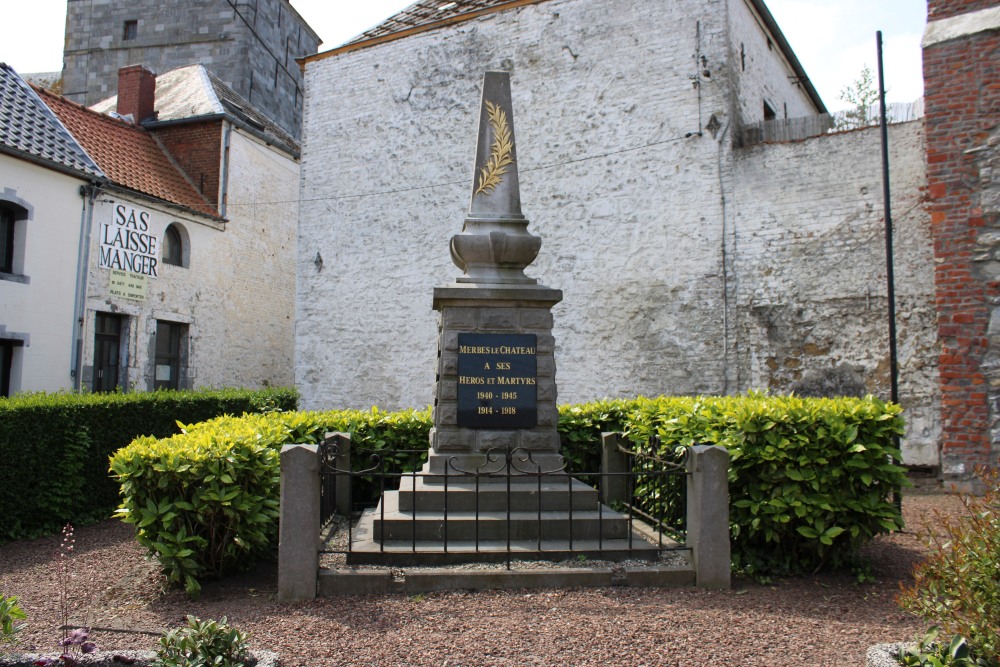 Oorlogsmonument Merbes-le-Château	 #1