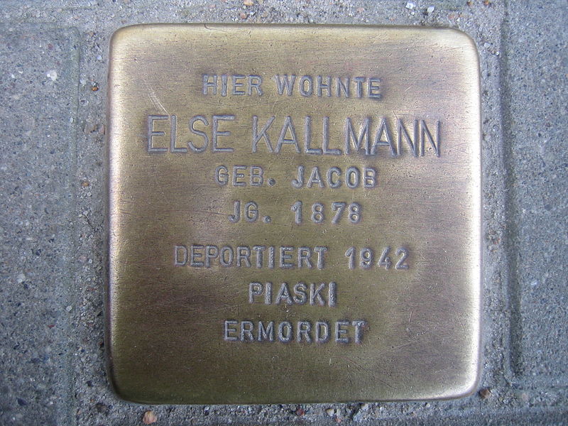 Stolperstein Neutorstrae 34 #1