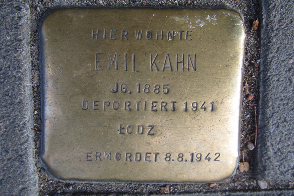 Stolperstein Eifelstrae 31 #1