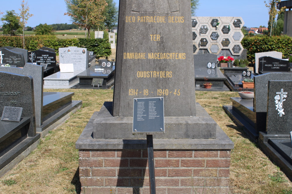 Monument Oudstrijders Baliebrugge	 #2