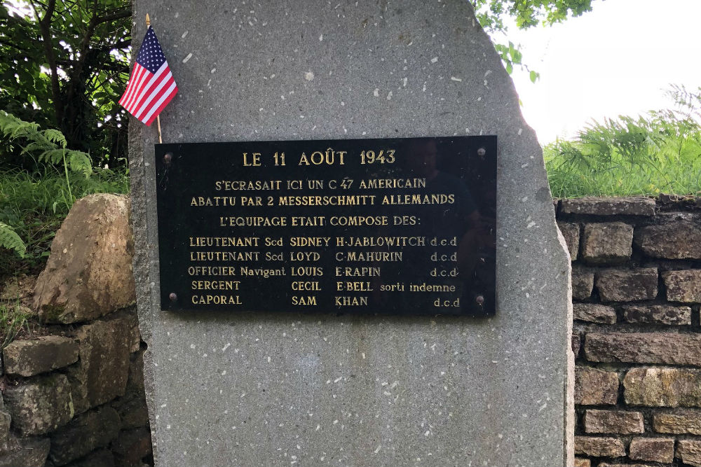 Memorial Crash Douglas C-47 #1