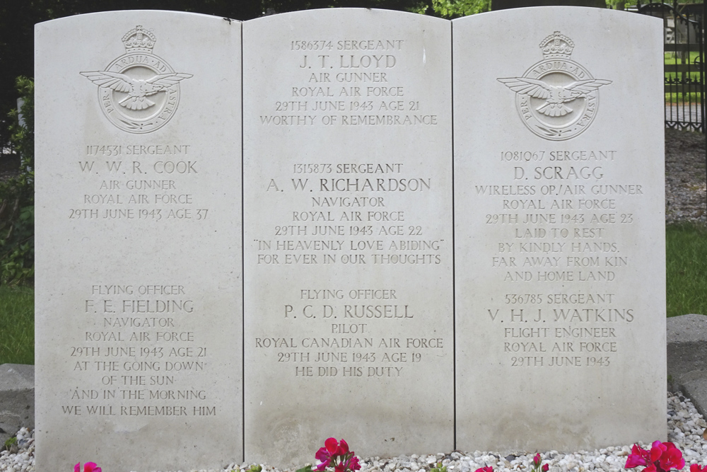Commonwealth War Graves Protestant Churchyard Wognum #2