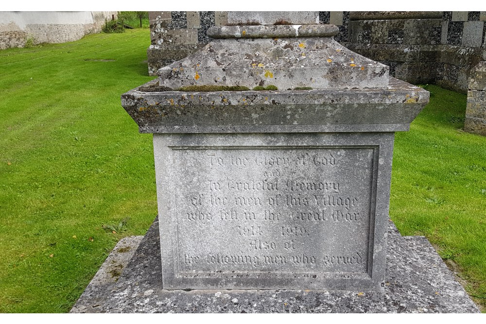 War Memorial Chitterne #3