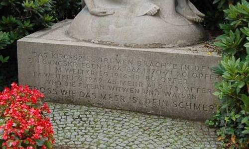 Oorlogsmonument Kerkelijke Gemeenschap Bremen #3