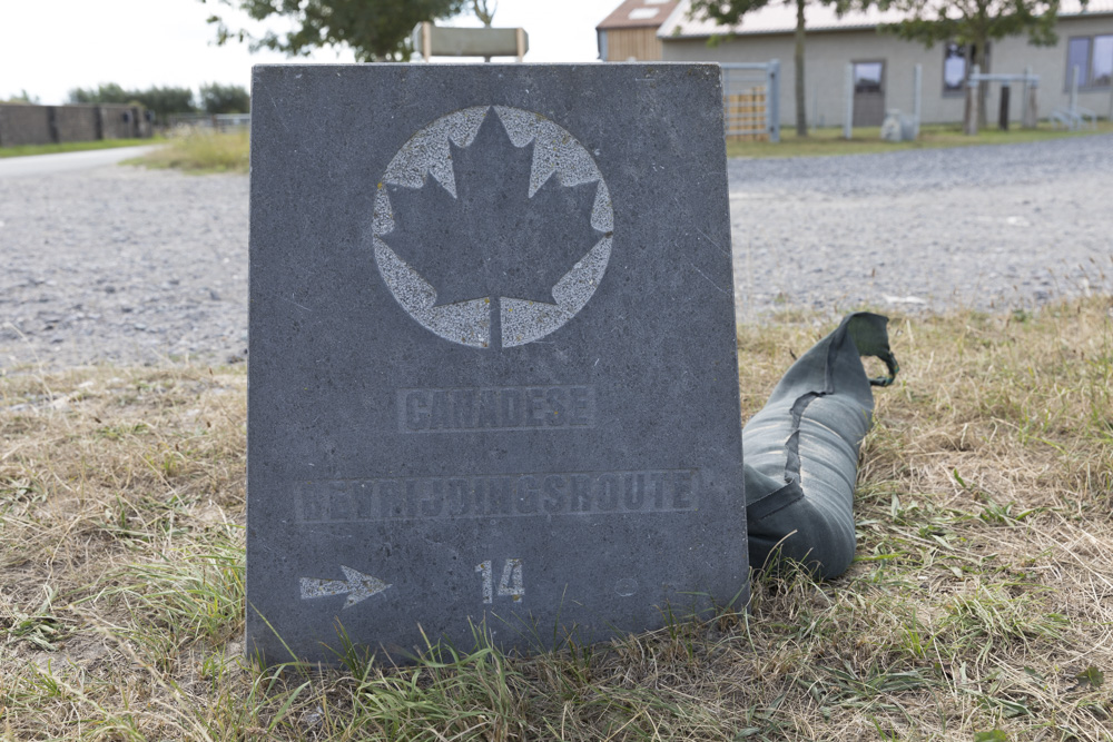 Marker No. 14 Canadian Liberation Route #1