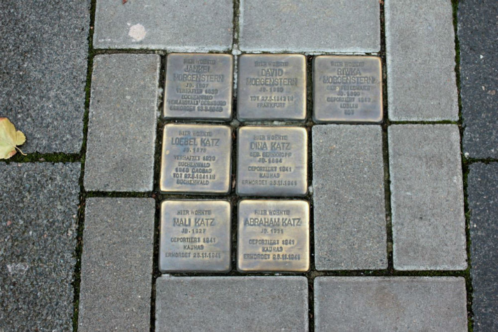 Stolpersteine Fischerfeldstrae 16 #1