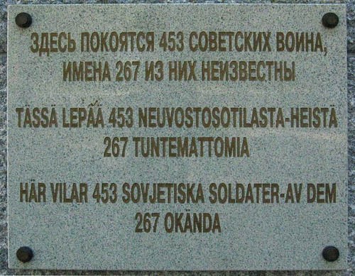 Soviet War Cemetery Täktom #2